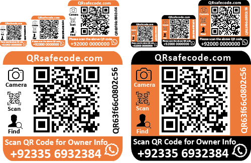 qr safe code stickers image